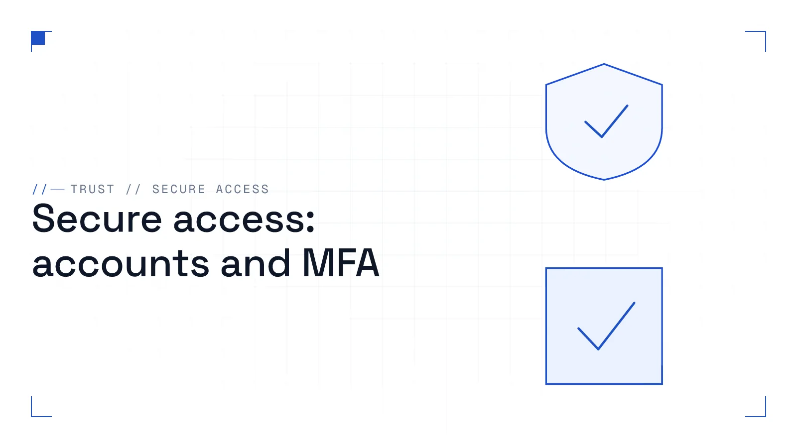 Secure access: accounts, MFA and control in analytics — Feelingstream