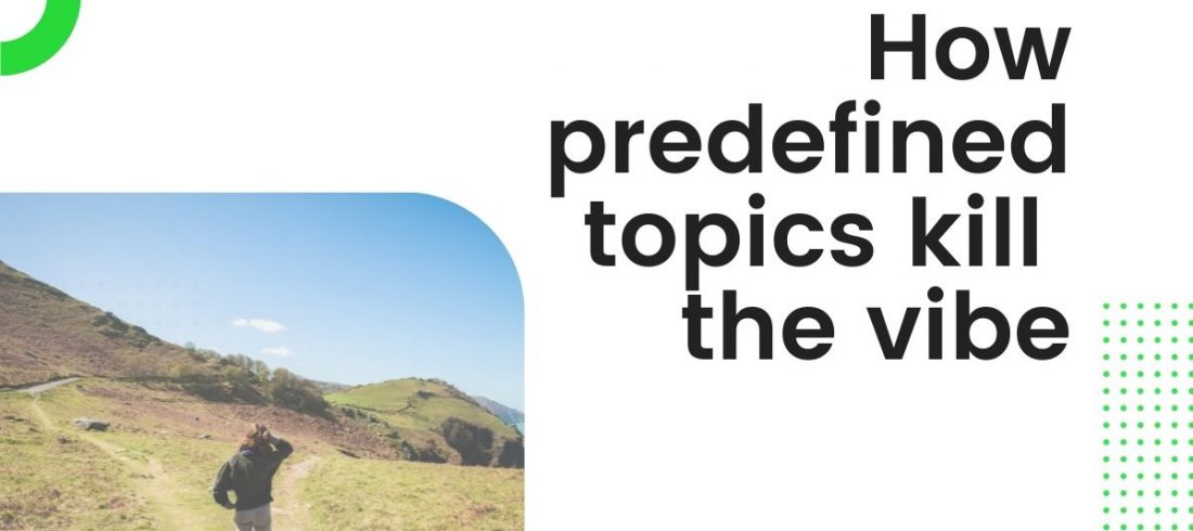 Predefined topics Predefined topics