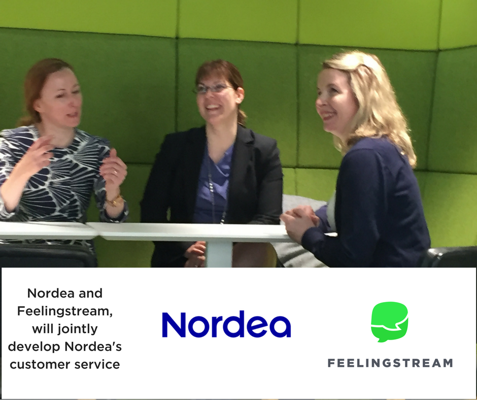 Nordea Feelingstream Customer service AI