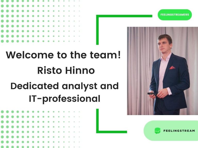 Dedicated analyst and IT-professional on board. Welcome, Risto!