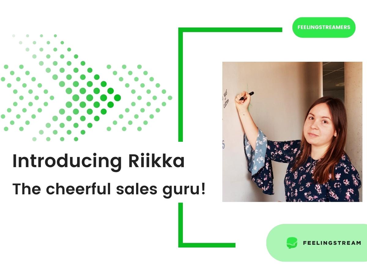Introducing Riikka – our cheerful sales guru!