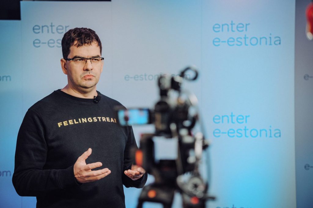 Lauri Ilison at e-Estonia digital discussions