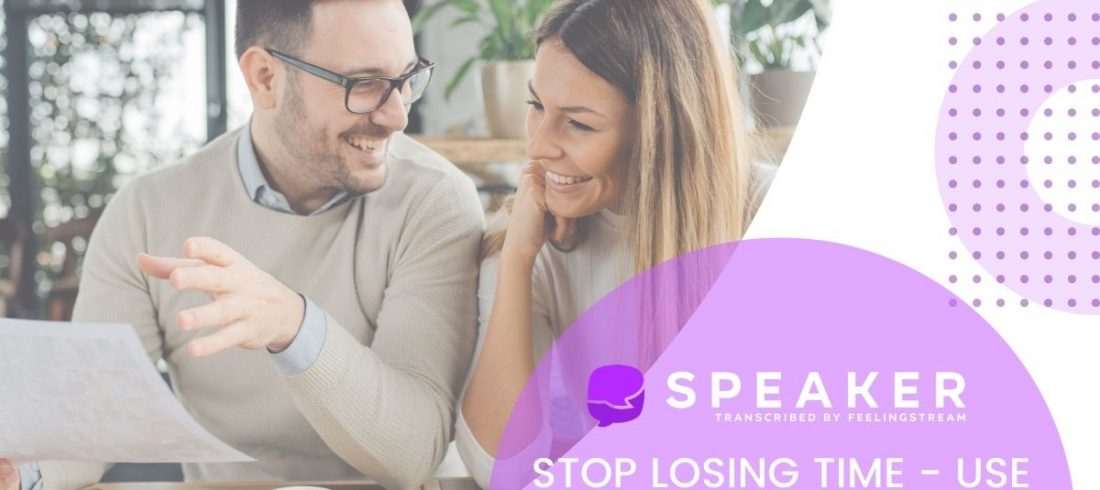 speaker speech to text transcription app for spontaneous speech by Feelingstream