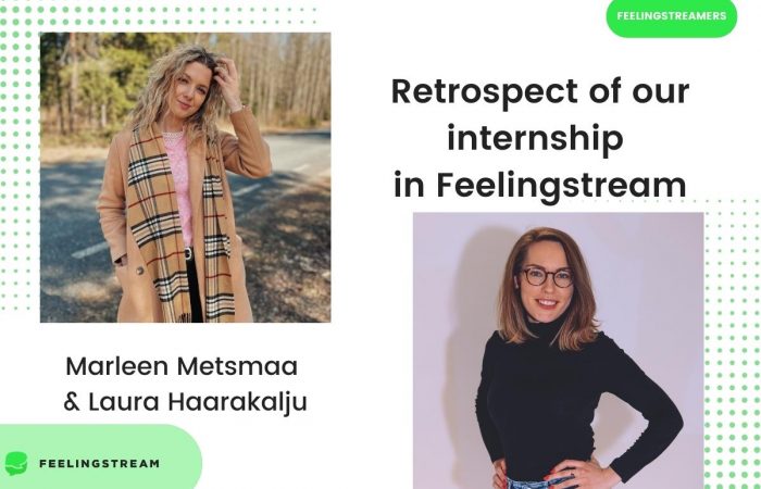 Retrospect of our internship in Feelingstream by Marleen and Laura