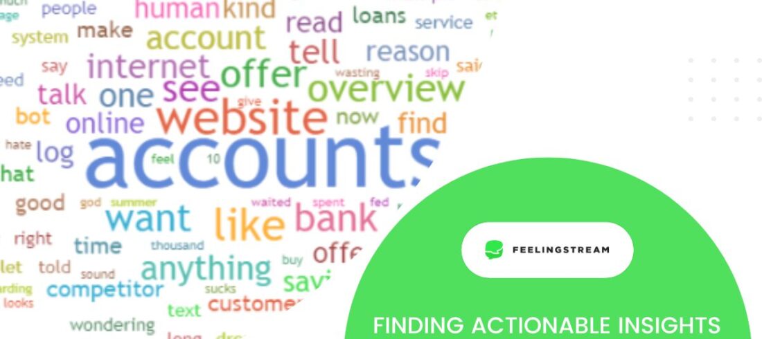 finding actionable insights with feelingstream conversation analytics tool