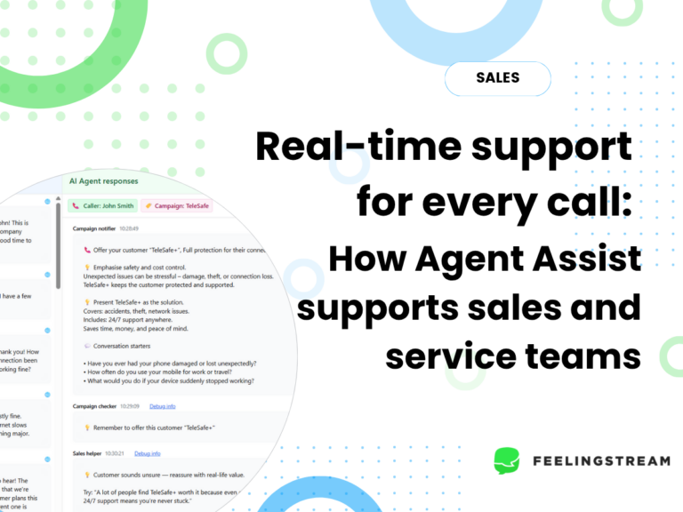 Real-time support with Agent Assist