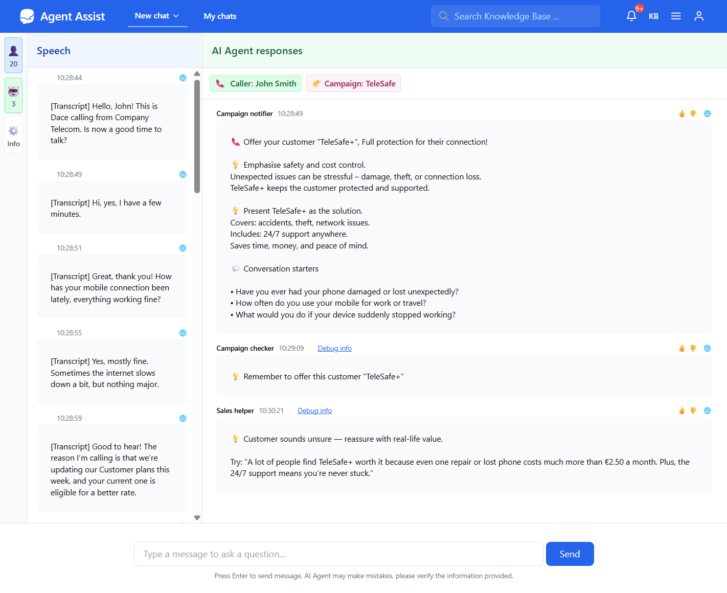 Agent Assist by Feelingstream Agent Assist by Feelingstream
