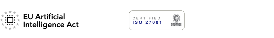 Feelingstream is ISO27001 certified and aligned with EU AI Act